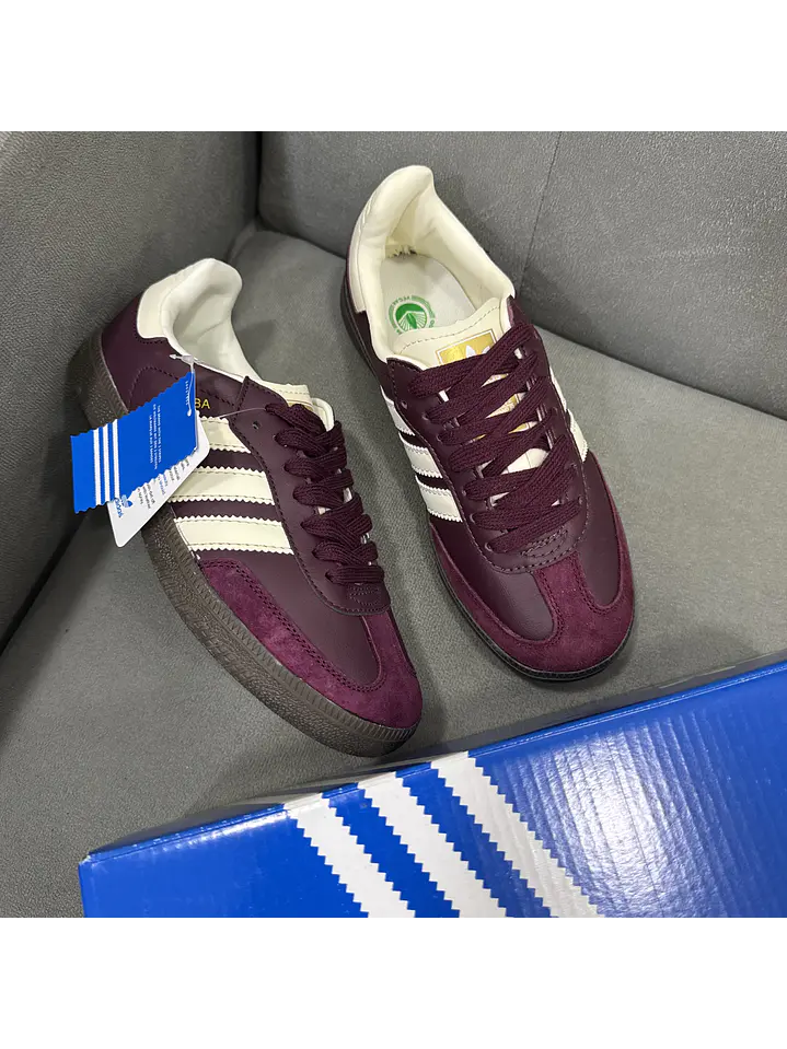 Adidas Samba OG Maroon  2