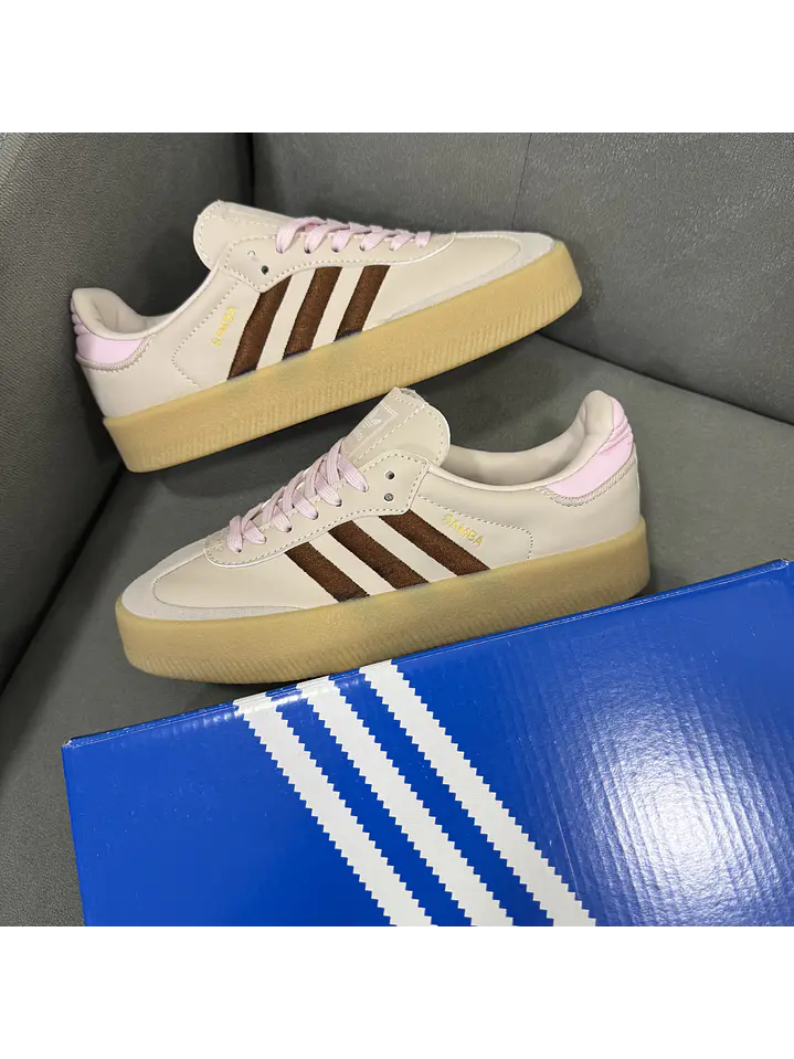 Adidas Samba XLG Putty Mauve  1