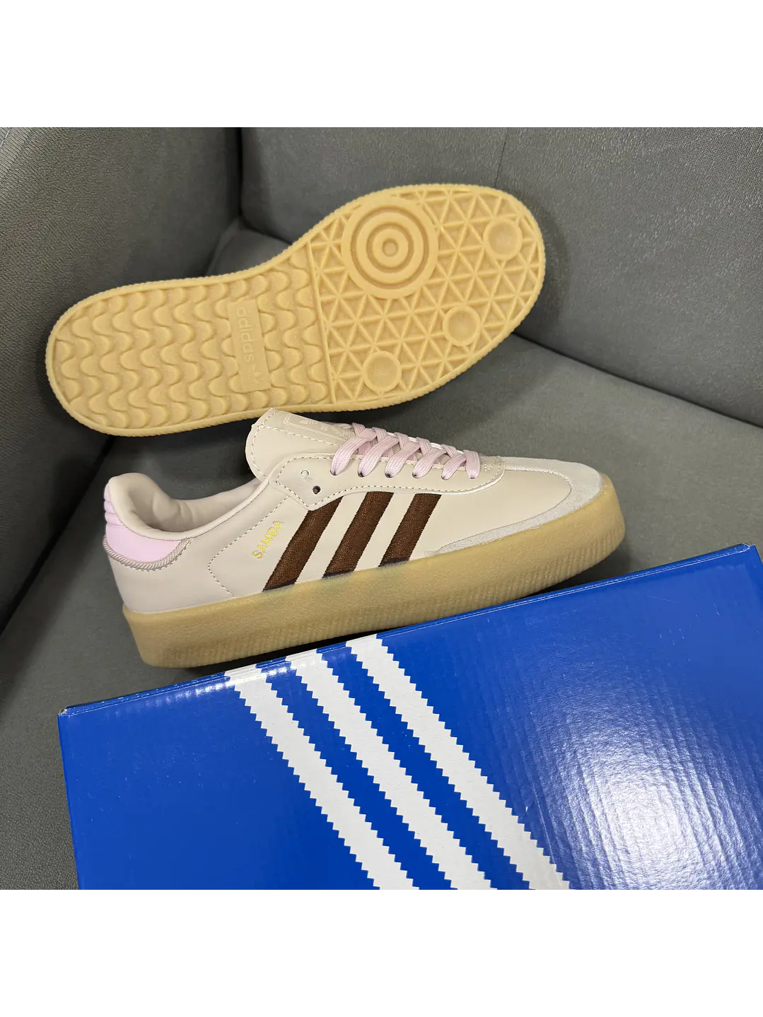Adidas Samba XLG Putty Mauve  3