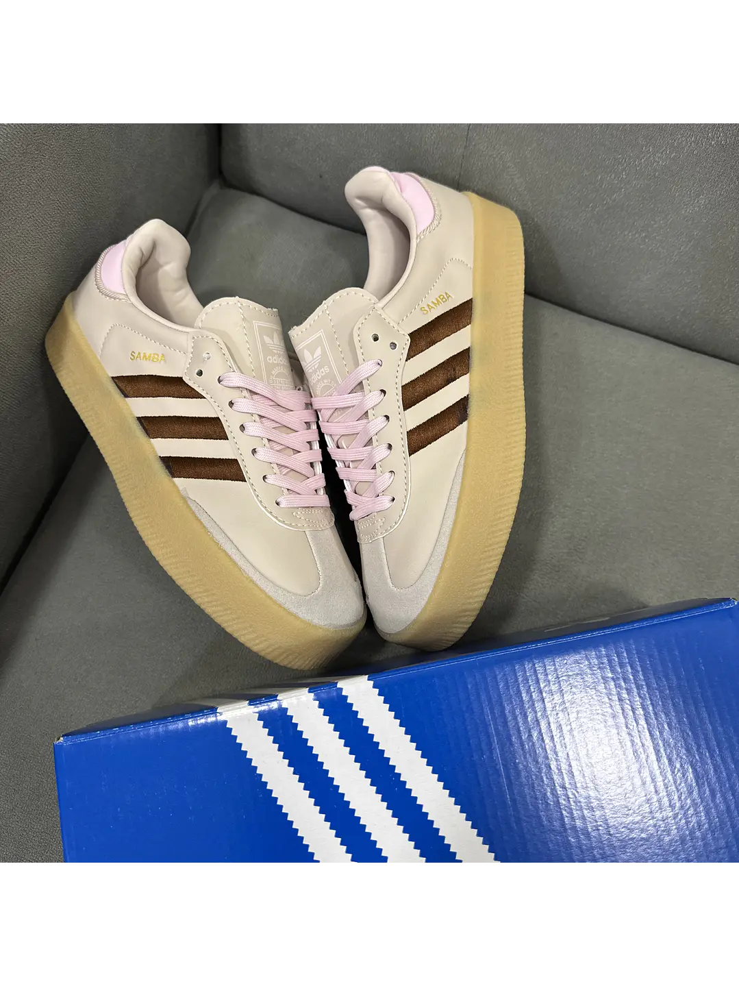 Adidas Samba XLG Putty Mauve  4
