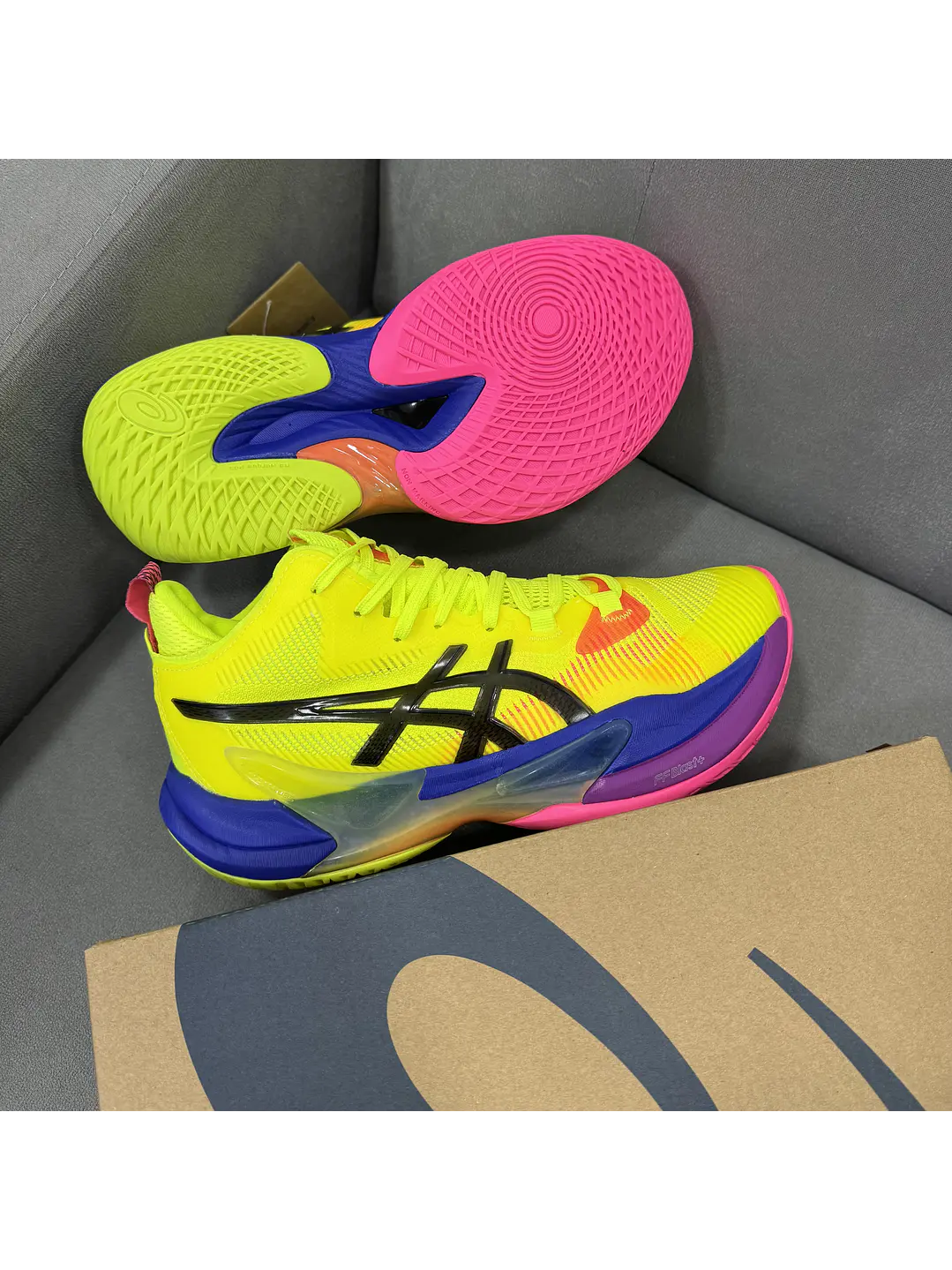 Asics Metarise 2 Neón Yellow  4