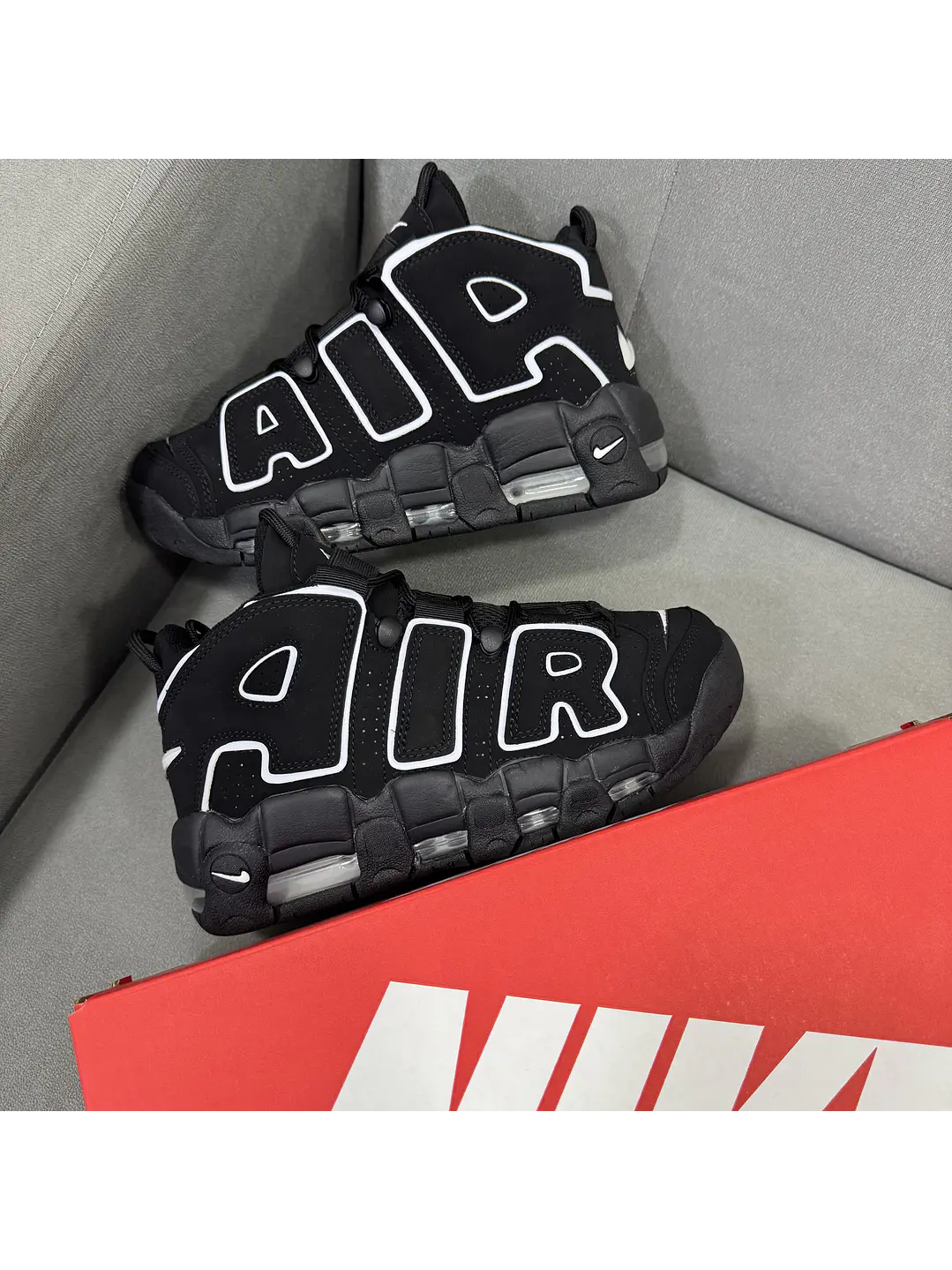 Nike Air Uptempo Black  1
