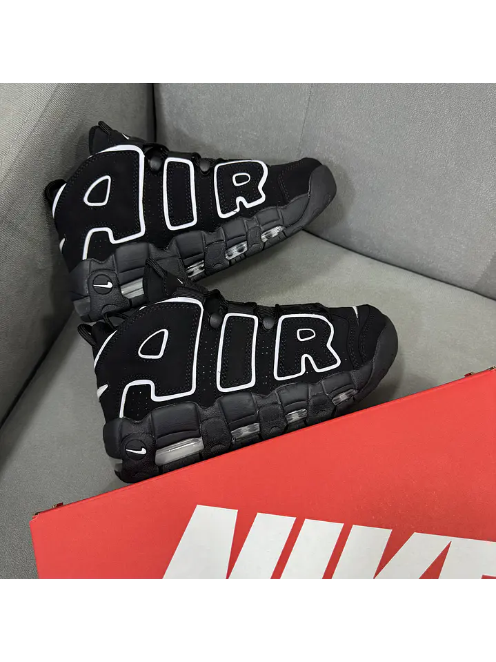 Nike Air Uptempo Black  2