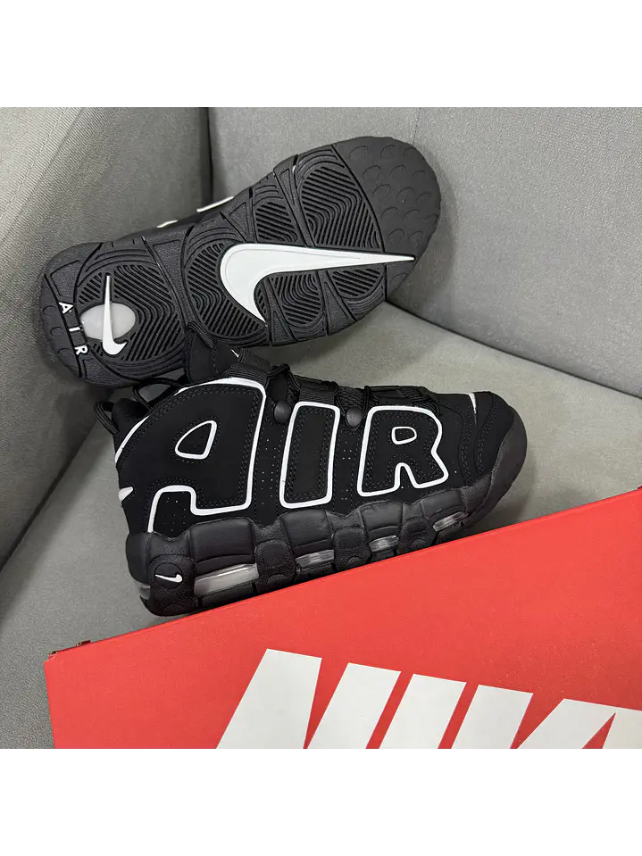 Nike Air Uptempo Black  3