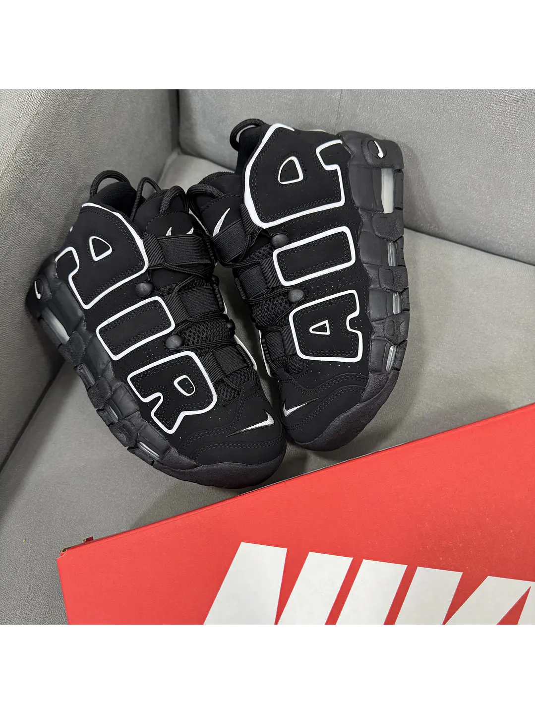 Nike Air Uptempo Black  4