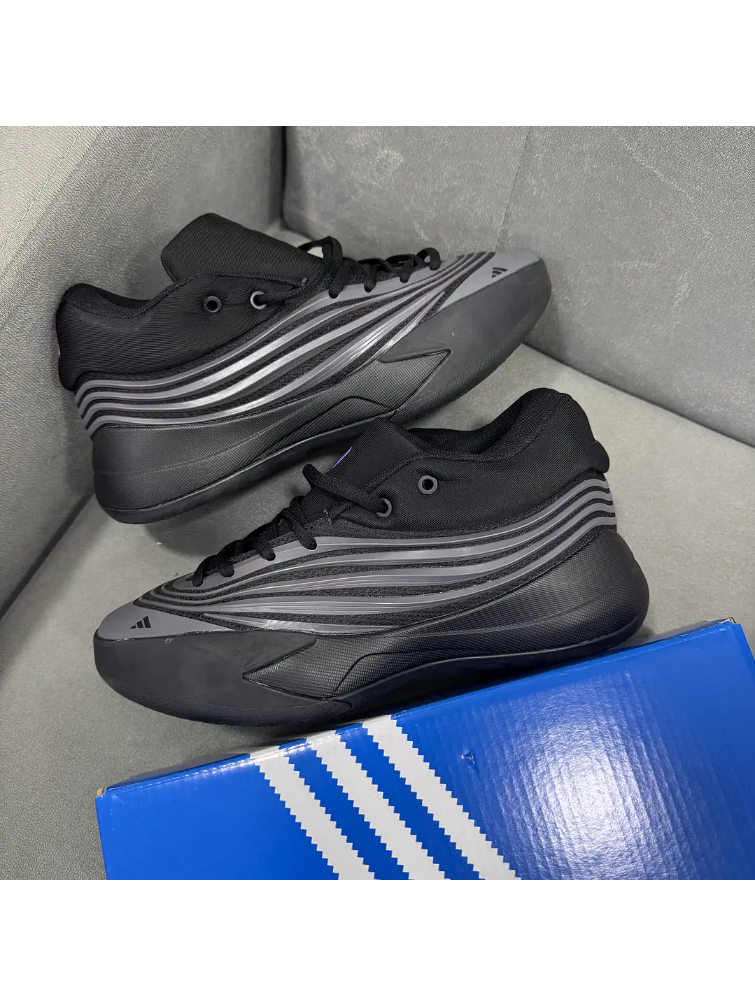 Adidas Dame X Black  1