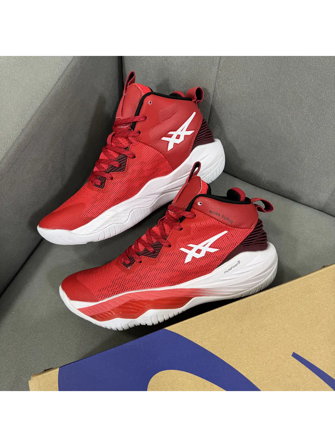 Asics Nova Surge 2 Red  2