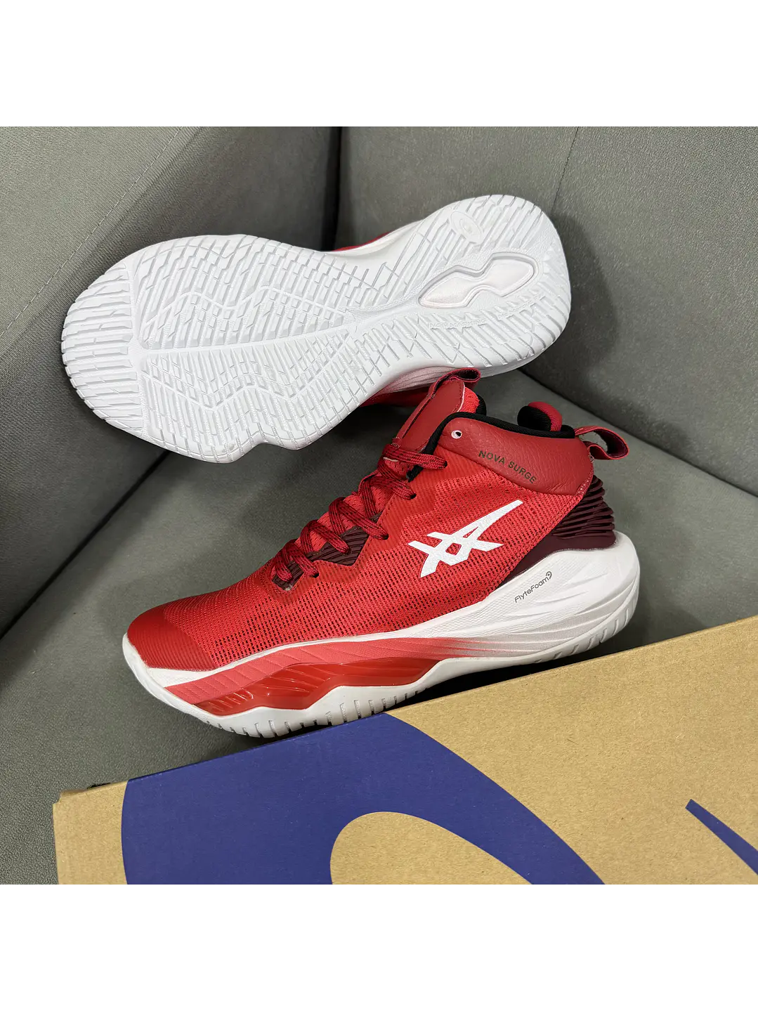 Asics Nova Surge 2 Red  3