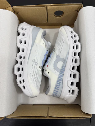 On Cloudmonster 3 White Blue 