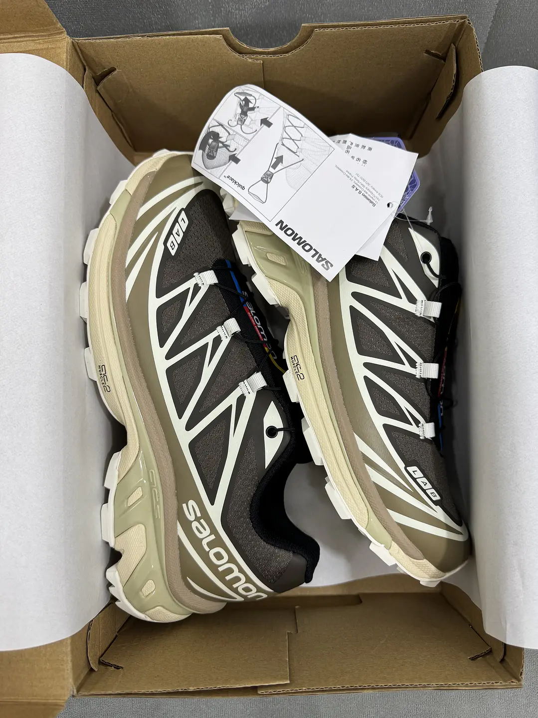 Salomón XT-6 Lab Marrón Beige 4