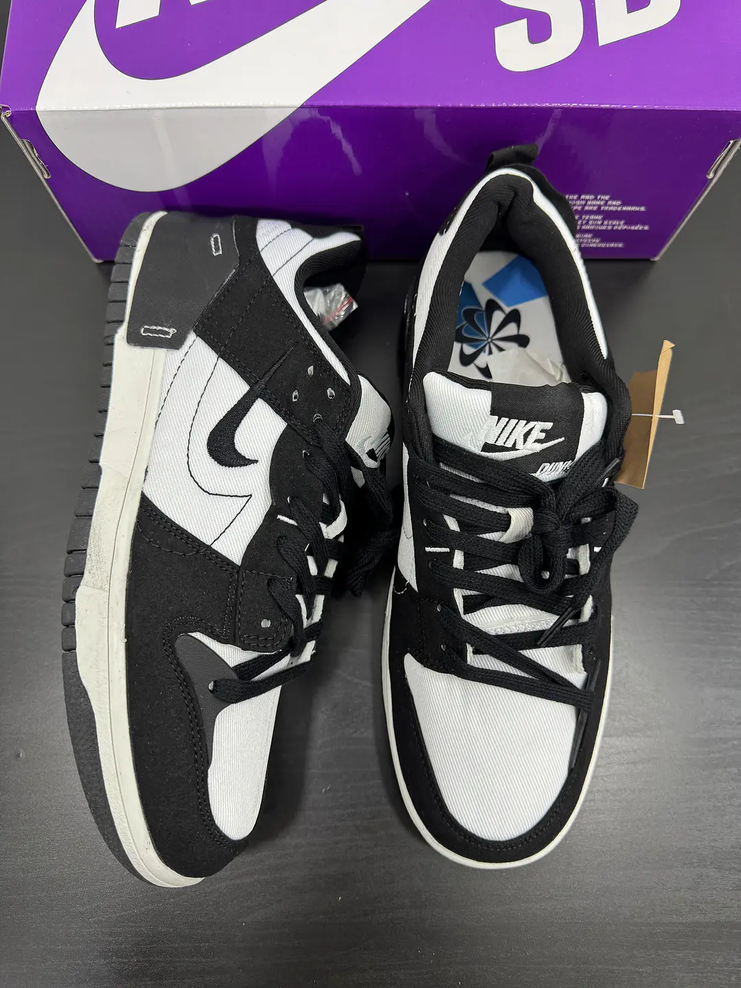 Nike Sb Disrupt 2 Black White 3