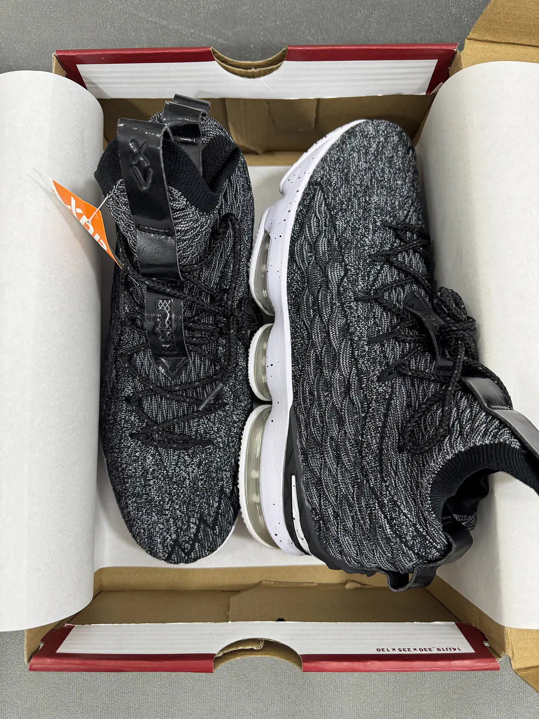 Nike Lebron 15 Black White  2