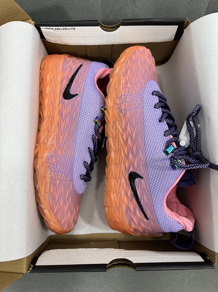 Nike ST Charge Purple Orange  2