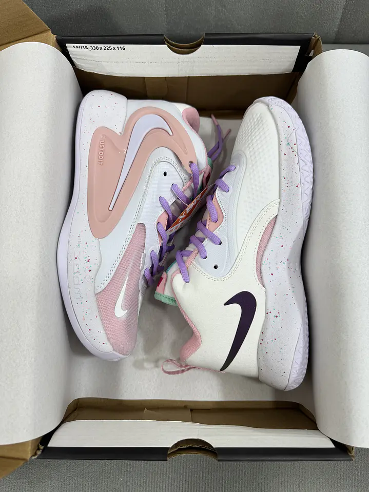 Nike HYPERSET 2 Pink White 1