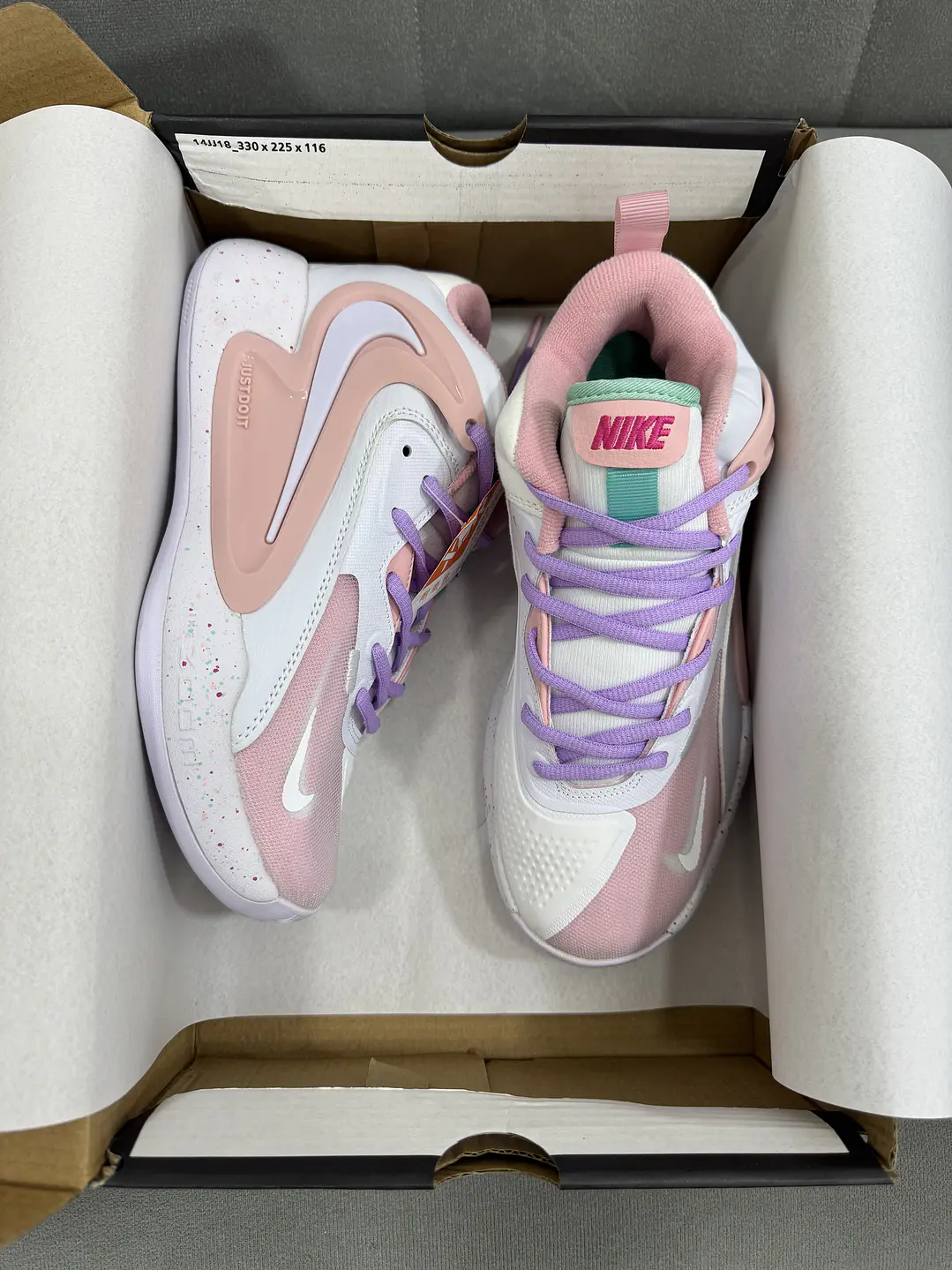 Nike HYPERSET 2 Pink White 3