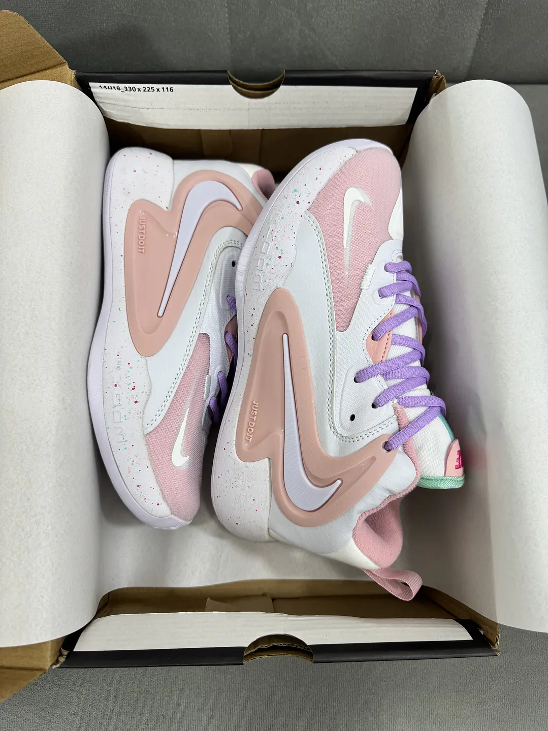 Nike HYPERSET 2 Pink White 2