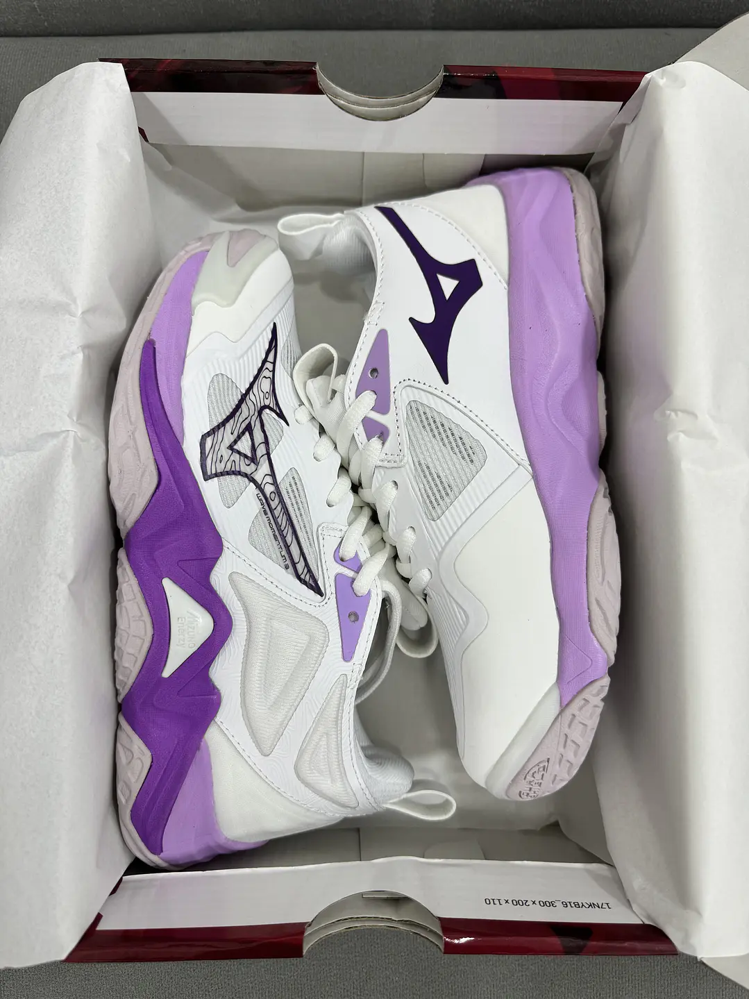 Mizuno Wave Momentum 3 Purple  1