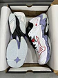 Mizuno Wave Lightning Z8 Low White Black - Miniatura 4