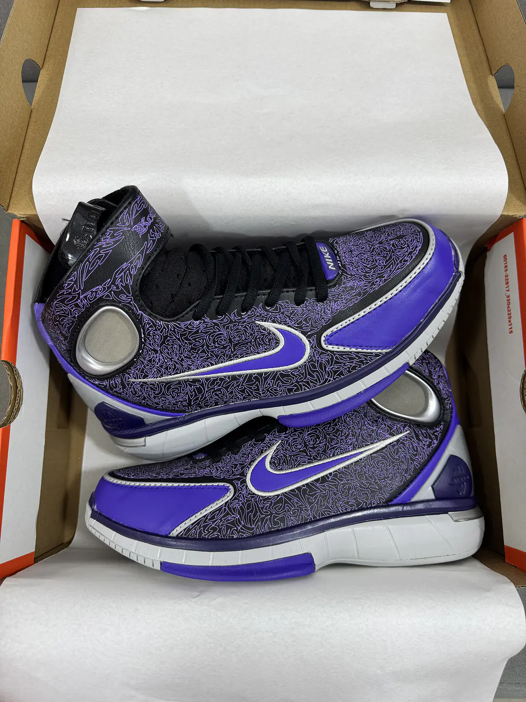 Nike Zoom Huarache 2k4 Purple  2