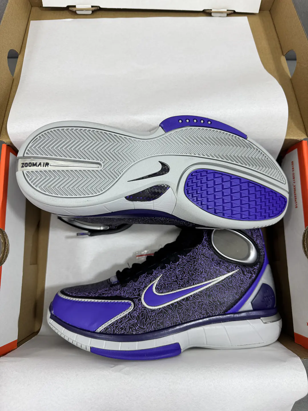 Nike Zoom Huarache 2k4 Purple  3
