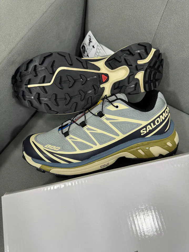 Salomón XT-6 Lab Gris Beige  4