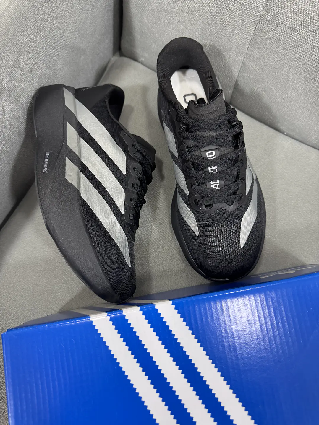 Adidas Adizero Evo Sl Black Metallic  4