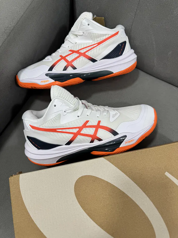 Asics Sky Élite 3 Blanco Naranja  1