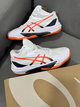 Asics Sky Élite 3 Blanco Naranja 