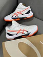 Asics Sky Élite 3 Blanco Naranja  - Miniatura 1