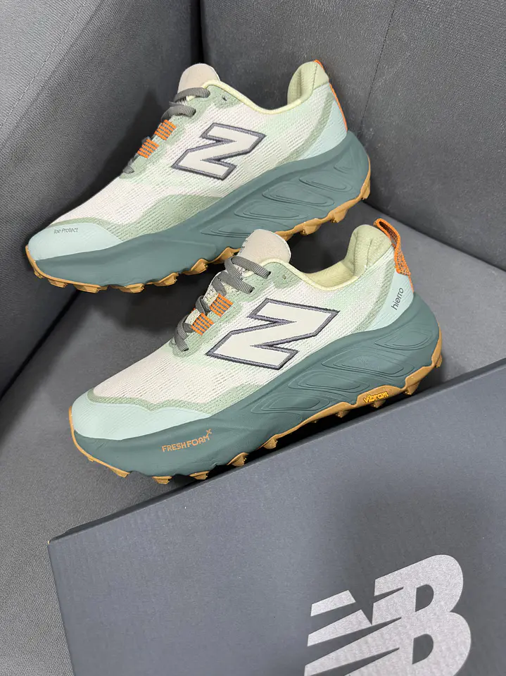 New Balance Fresh Hierro V9 Beige Verde 2