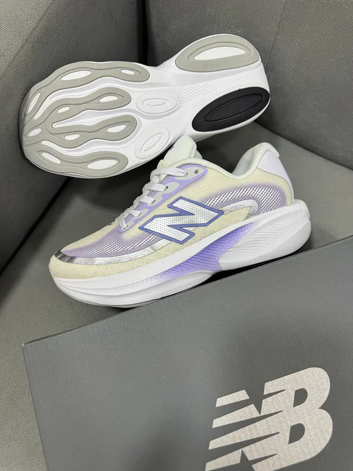 New Balance Ellipse V1 Blanco Lila 4