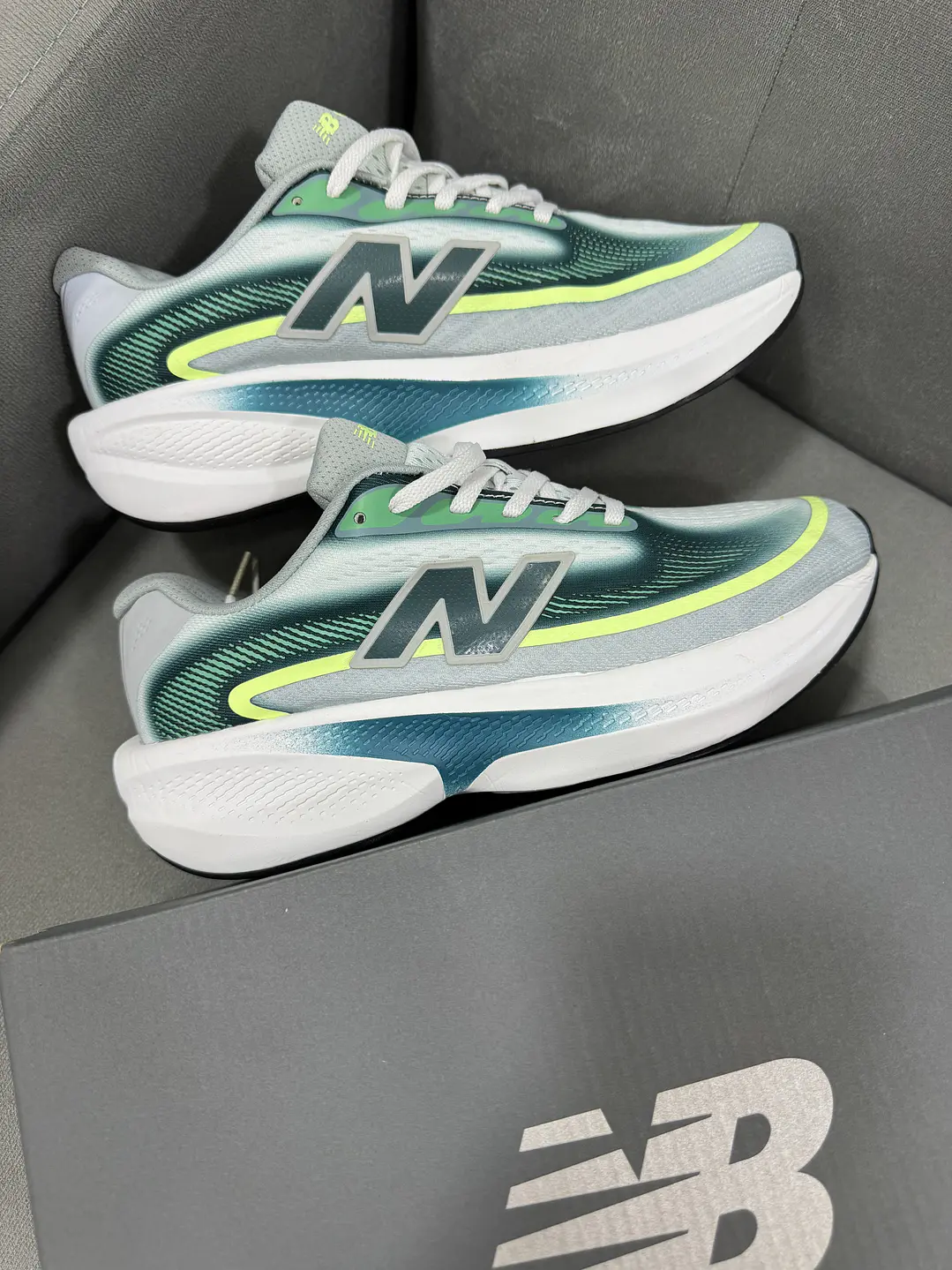 New Balance Ellipse V1 Blanco Verde  1