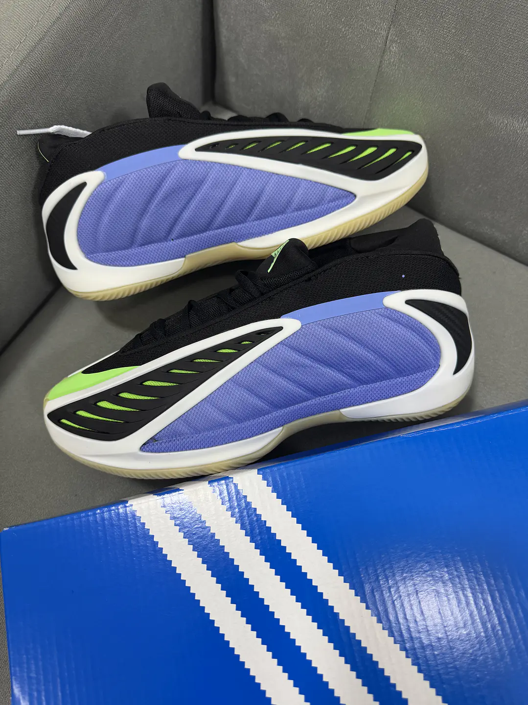 Adidas Anthony Edwards 0.2 Blue  3