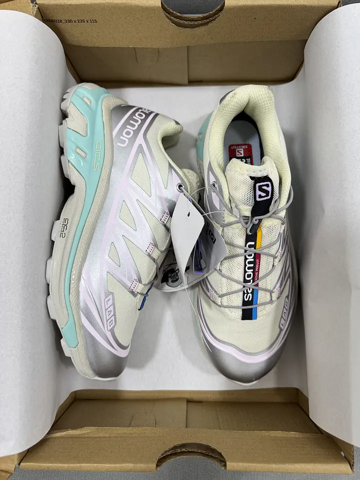 Salomón XT-6 Lab Plateado Lila  2