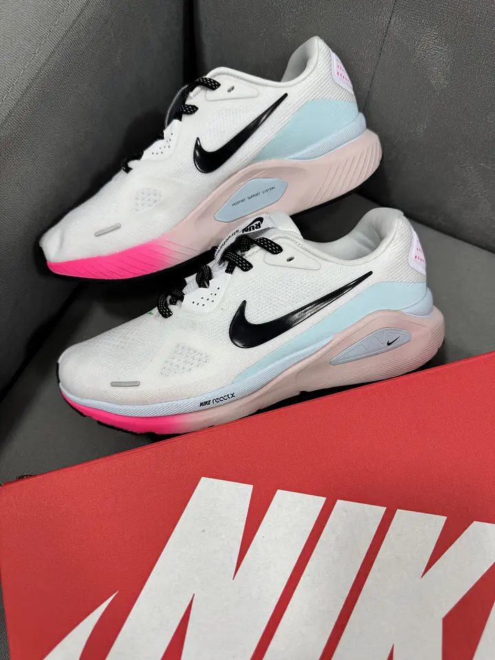 Nike Zoom Structure 26 Blanco Fucsia 2