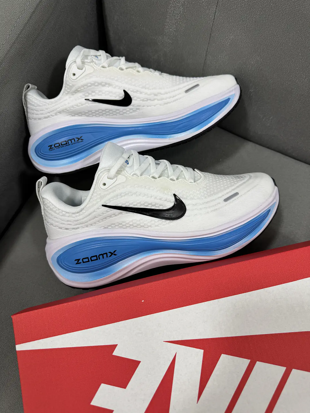 Nike Zoom Vomero Plus Blanco Azul  2