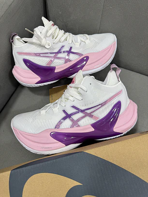 Asics Metarise 2 Blanco Rosado 