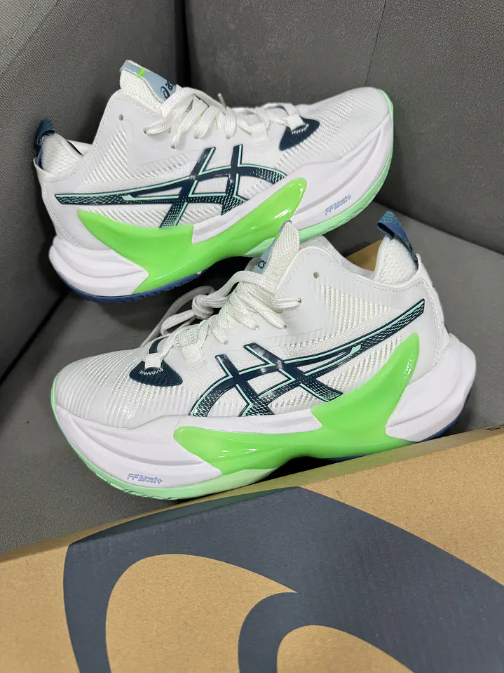 Asics Metarise 2 Blanco Verde  1