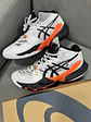Asics Metarise 1 Blanco Naranja  - Miniatura 2
