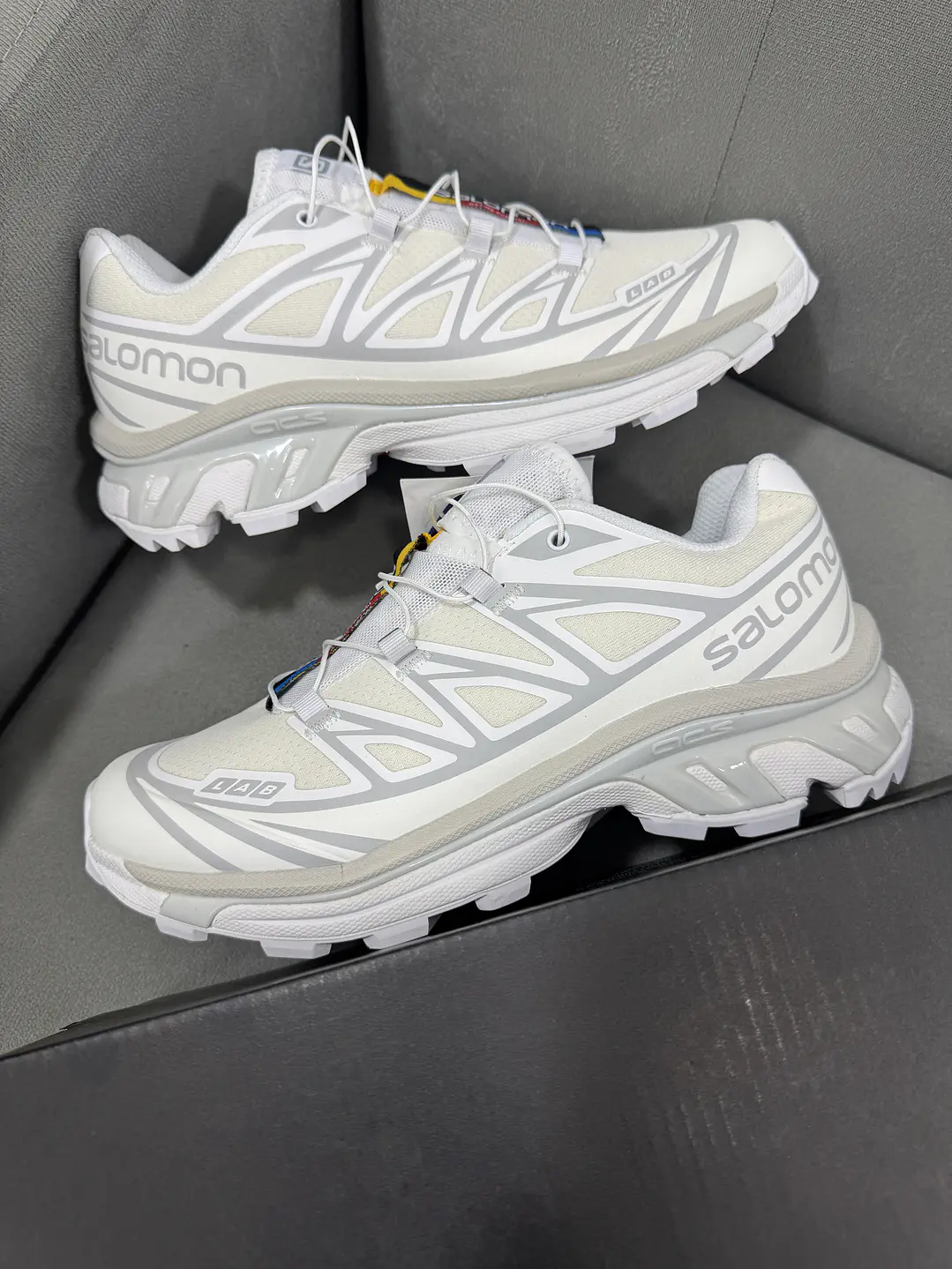 Salomón XT-6 White Lunar Rock  1