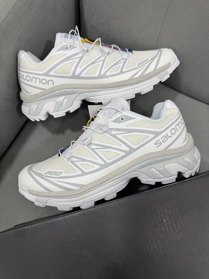 Salomón XT-6 White Lunar Rock  1