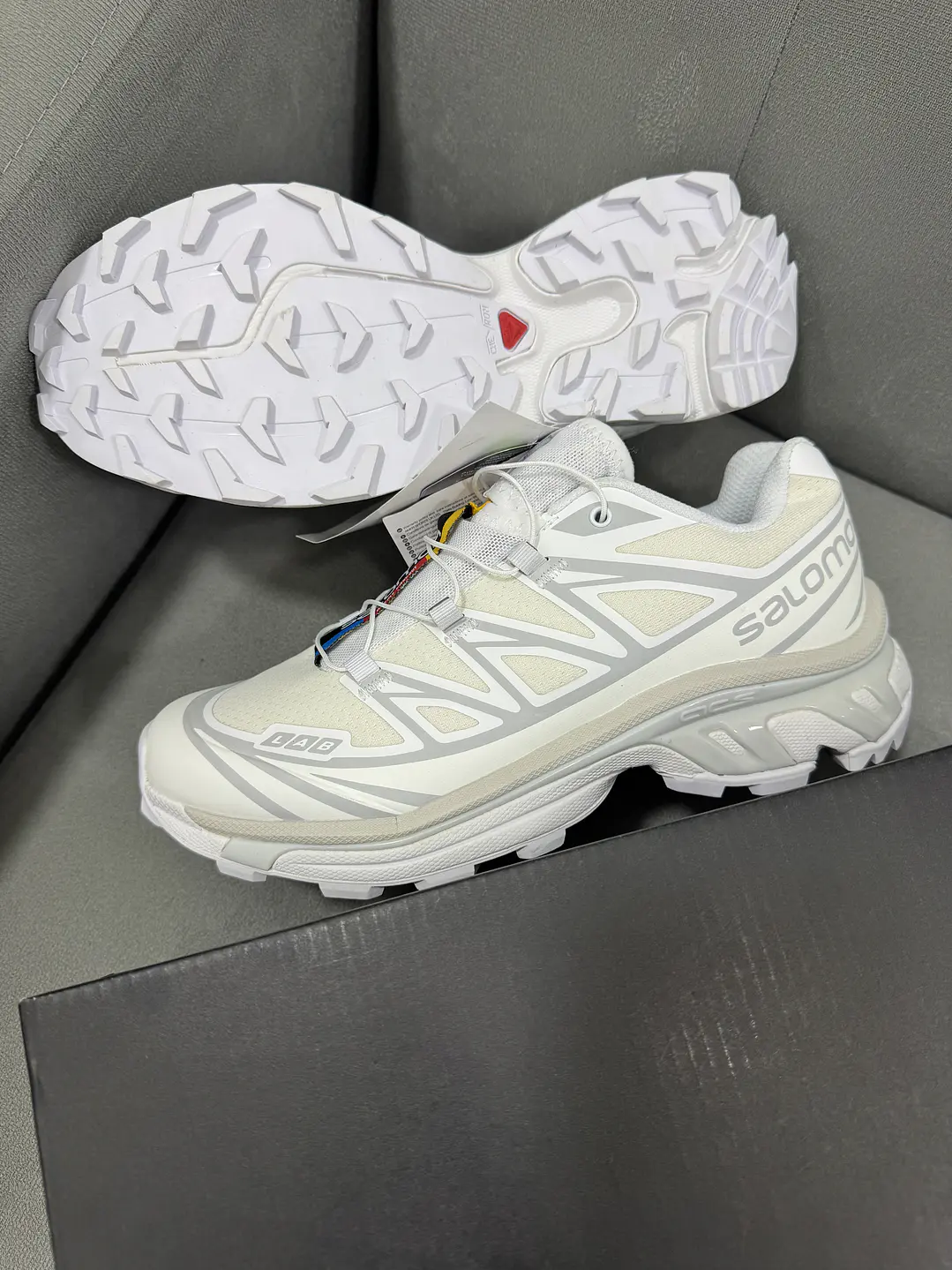 Salomón XT-6 White Lunar Rock  3