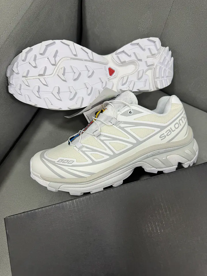Salomón XT-6 White Lunar Rock  3