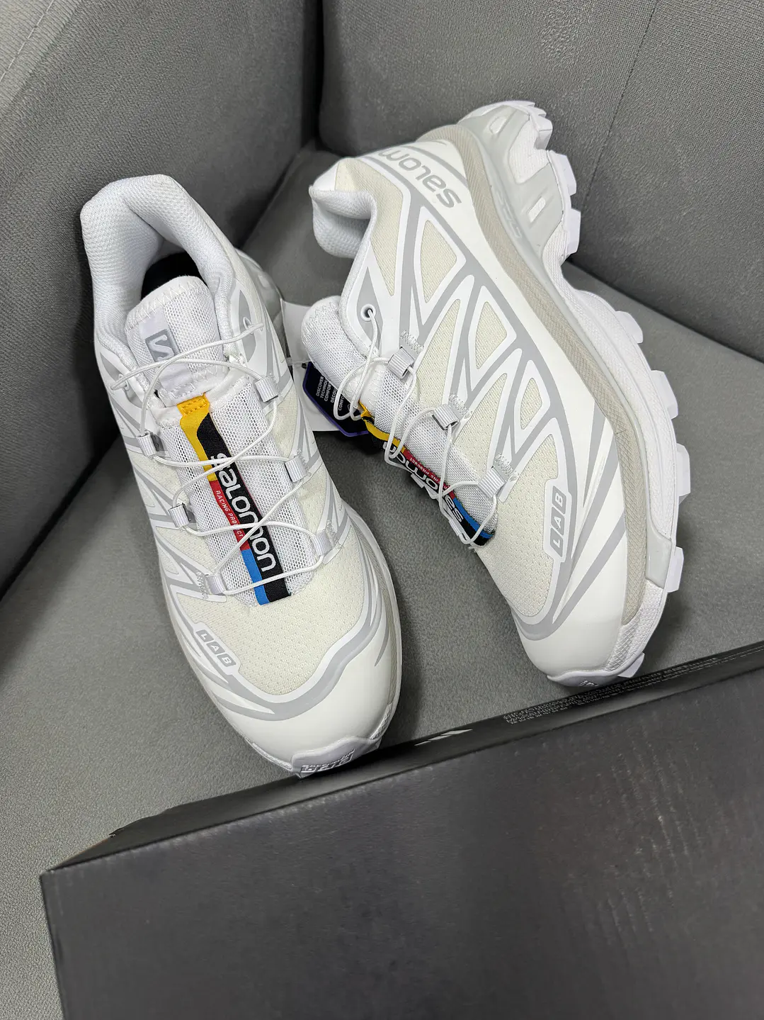 Salomón XT-6 White Lunar Rock  4