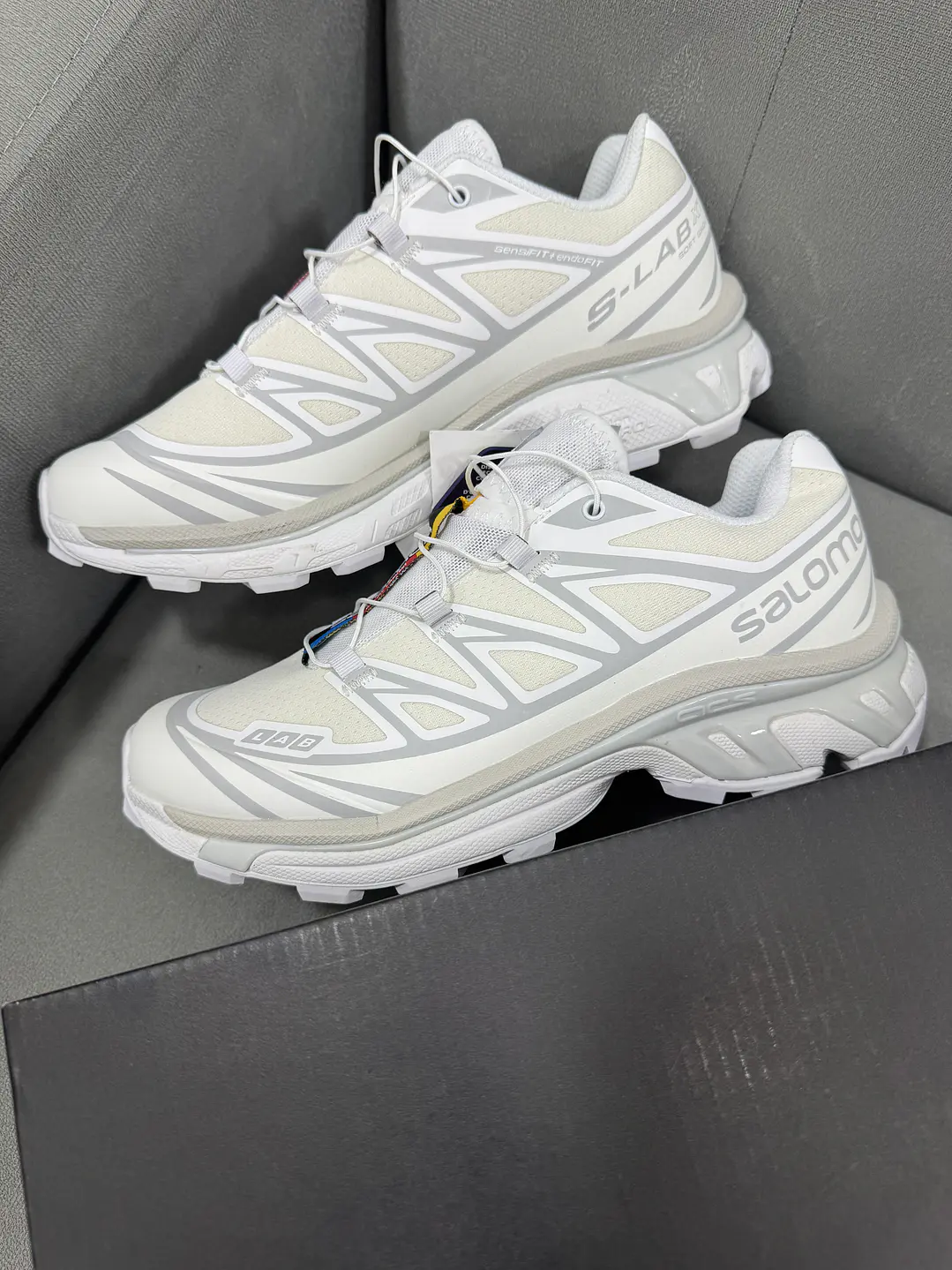 Salomón XT-6 White Lunar Rock  2