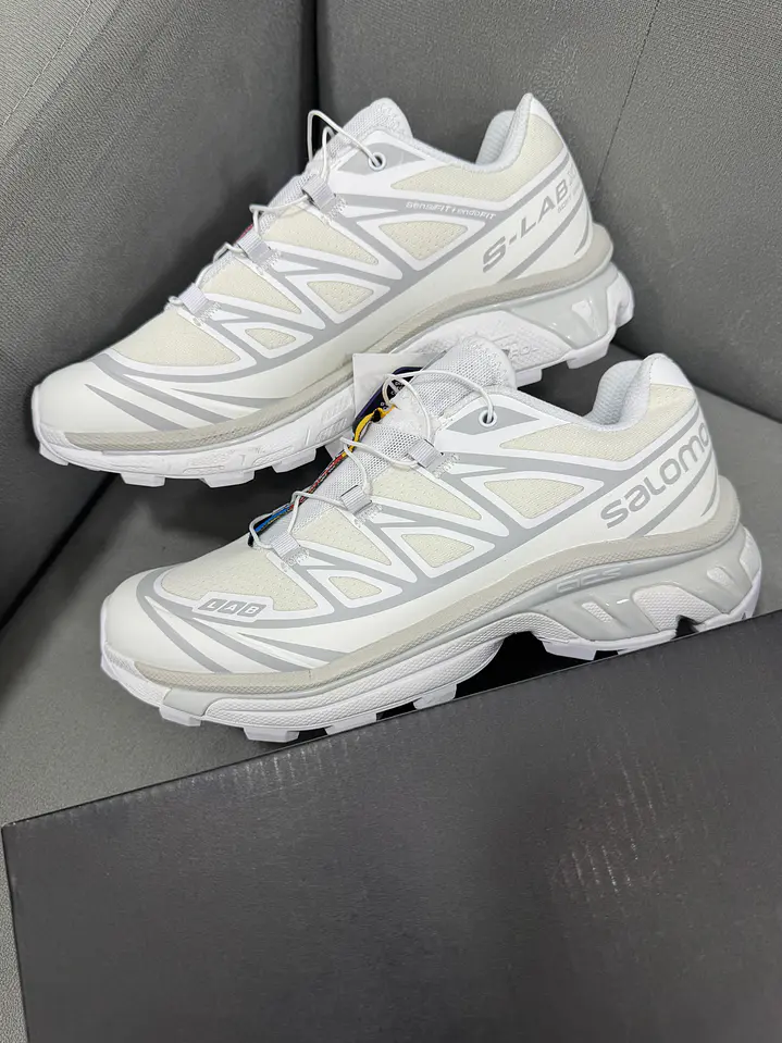Salomón XT-6 White Lunar Rock  2