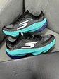 Skechers Hyper Burst Ice Negro Azul - Miniatura 1