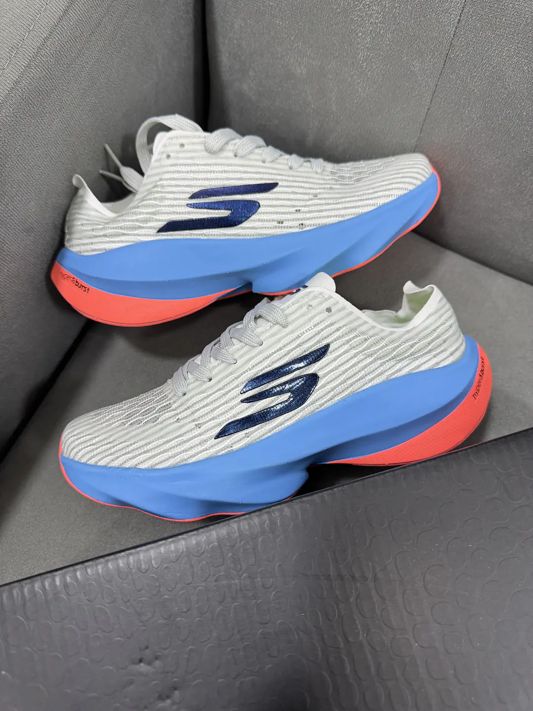 Skechers Hyper Burst Ice Blanco  1