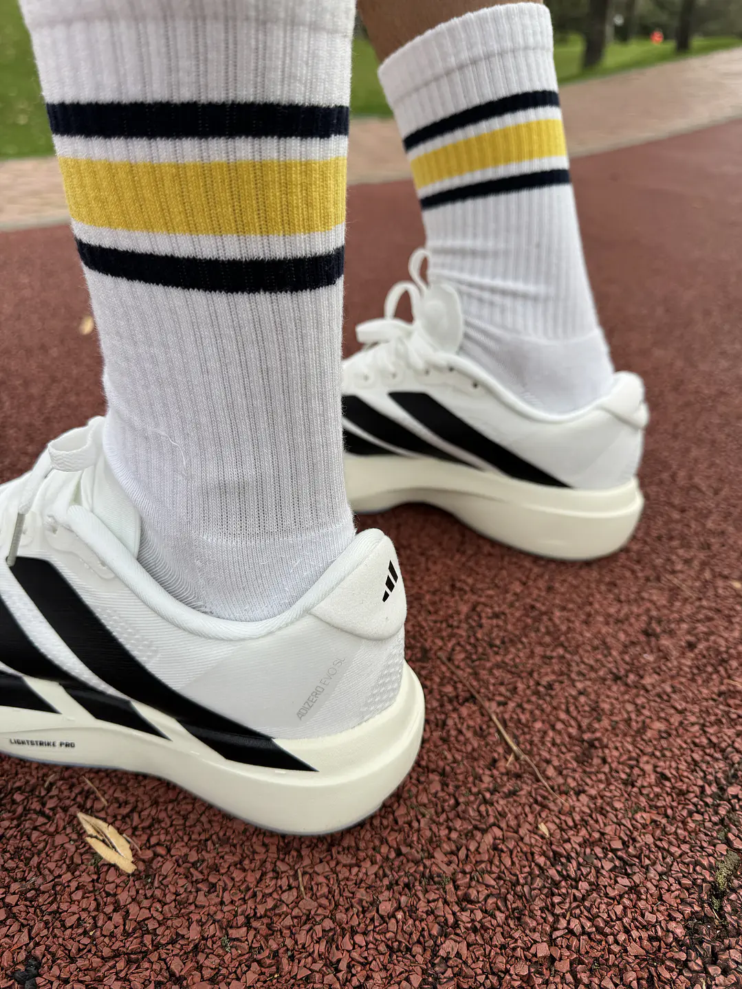 Adidas Adizero Evo Sl Blanco Negro  6