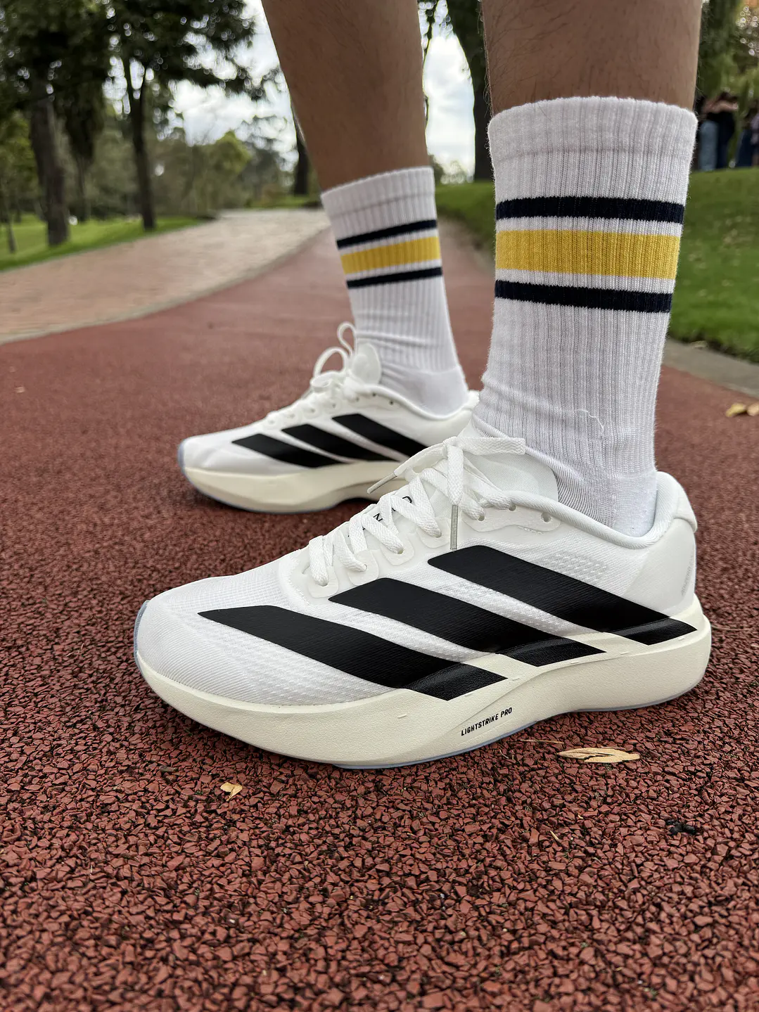 Adidas Adizero Evo Sl Blanco Negro  3